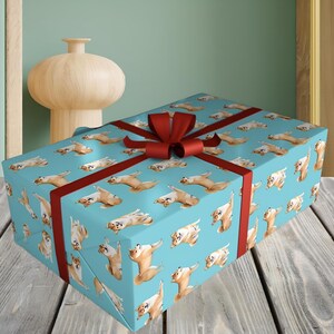 Shiba Inu Geschenkpapier, 1Stck. Kostenloser Versand nach Großbritannien, EUROPA