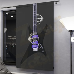 Cortina Blackout Guitar Fiend. Entrega Grátis.