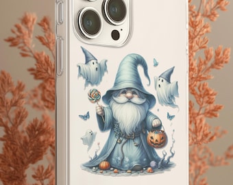 Halloween Wizard Phone Case, Tough Cases, Magic Phone Cover, Cute Ghosts, Gifts for Her, Halloween Accessories, Fall Decor