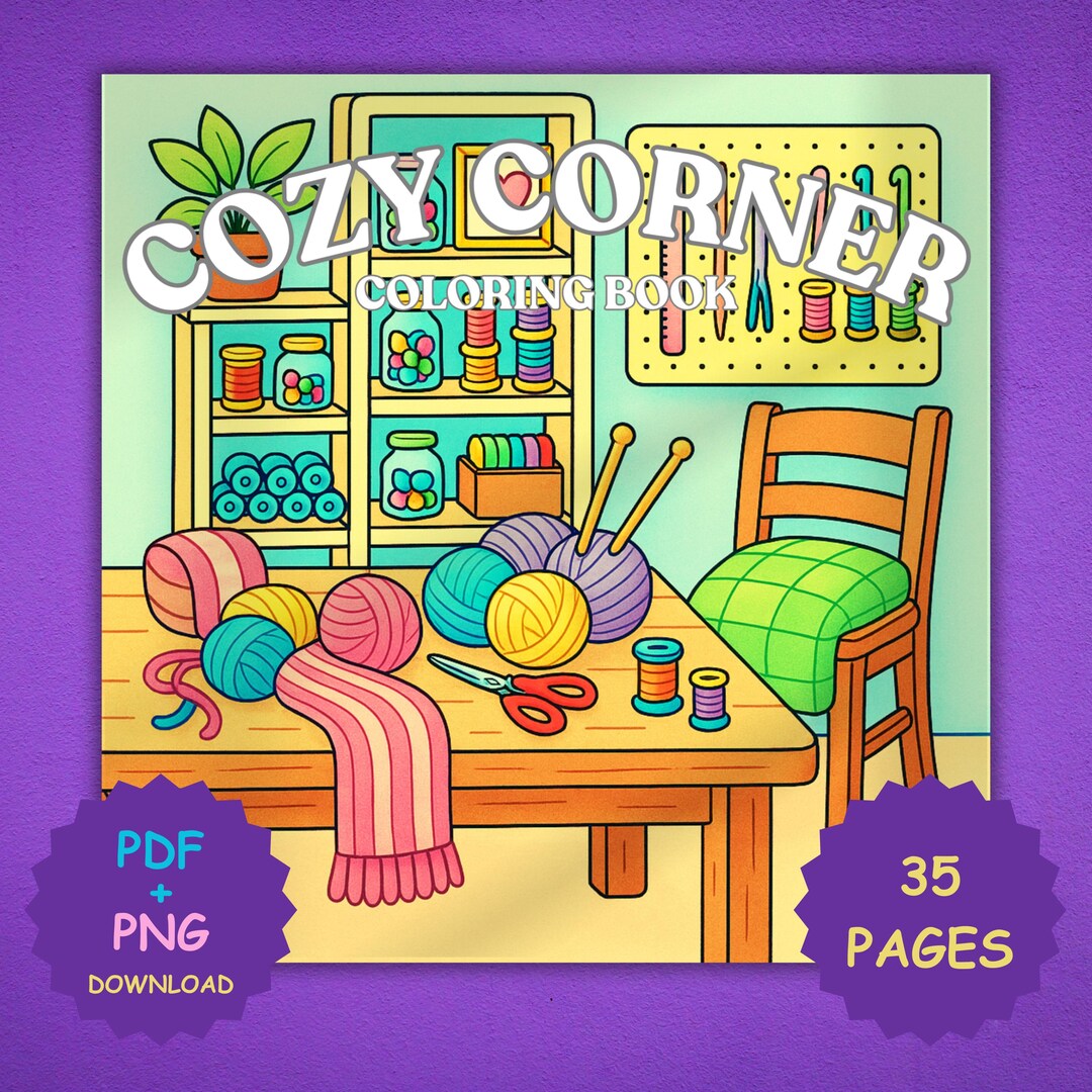 Cozy Corner Coloring Book Pdf Little Corner Coloring Book 35 Cute and