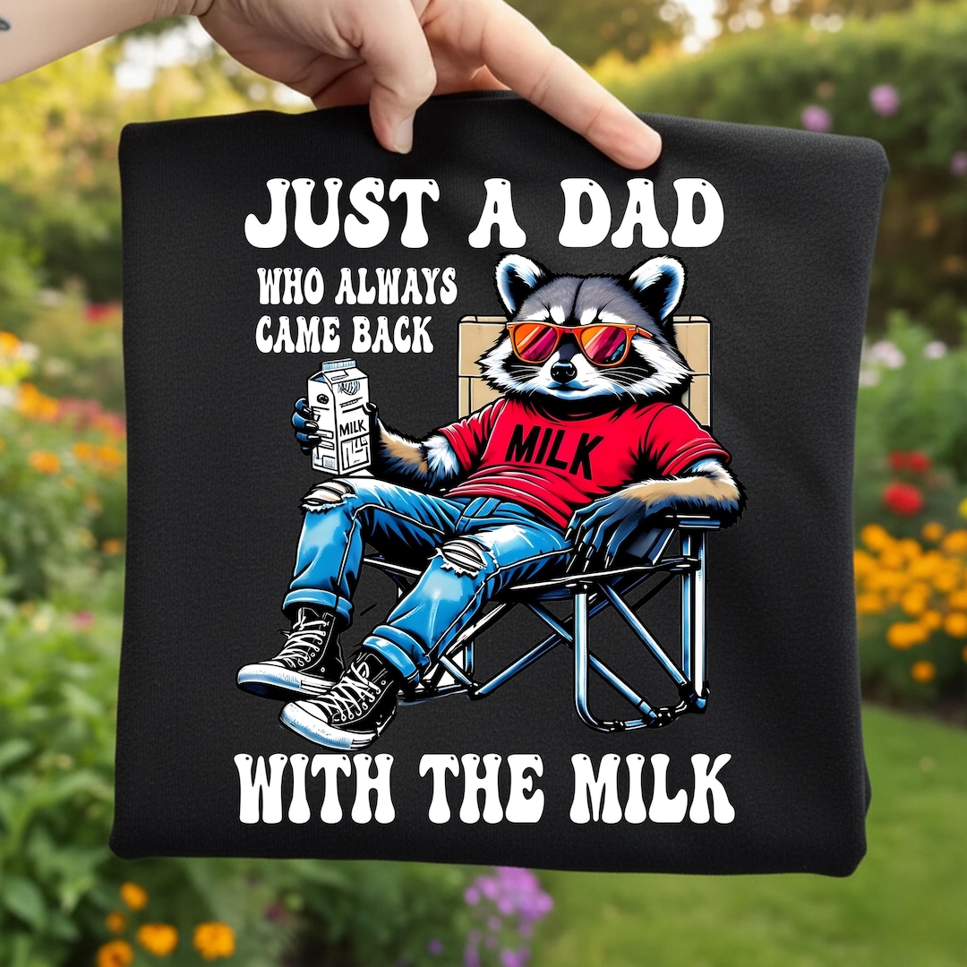 Funny Raccoon Dad PNG, Father's Day Shirt Design (digital Download) - Etsy