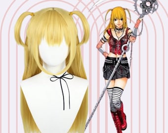 Yellow layered shag wig 12\