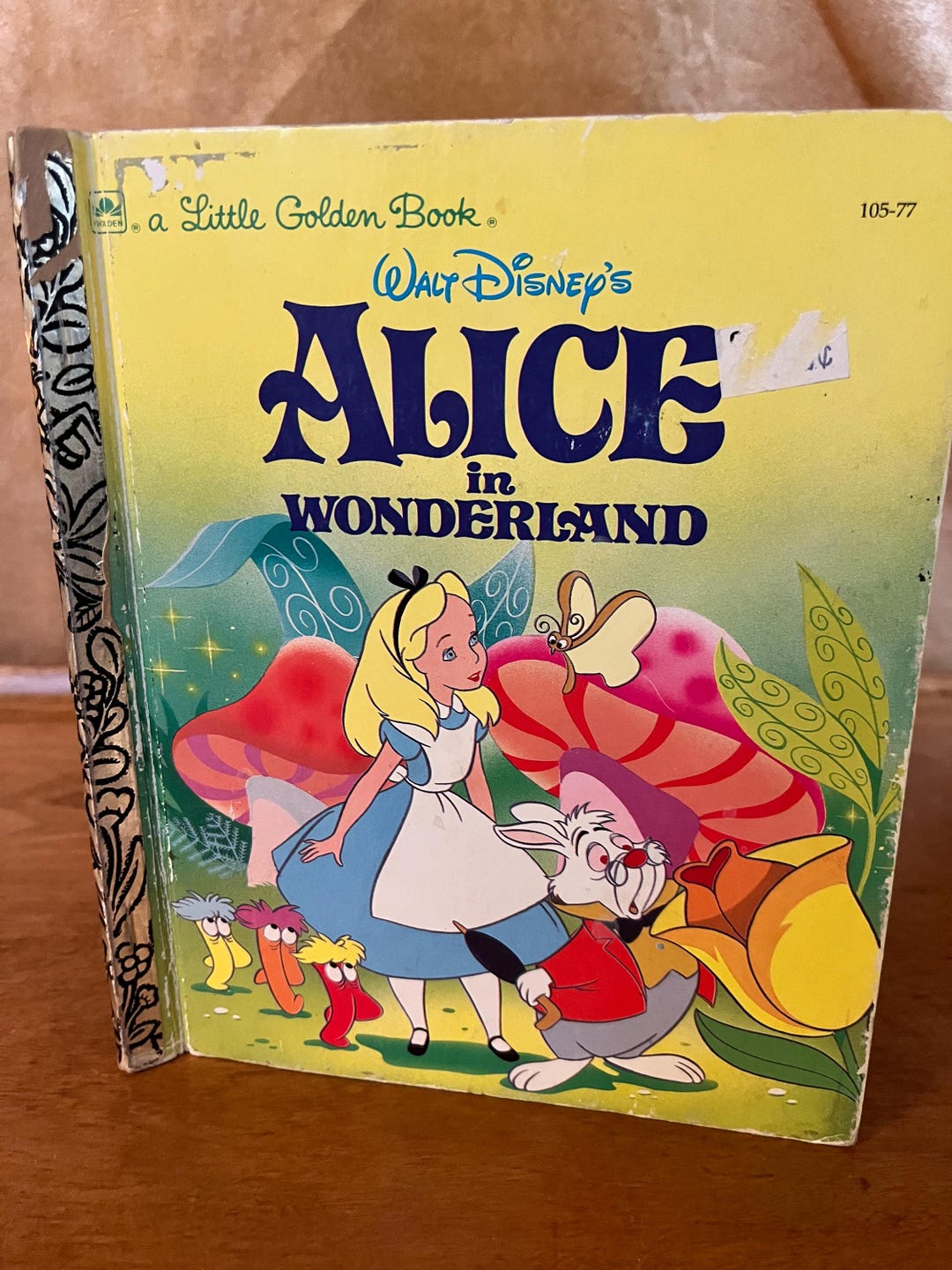 Alice in Wonderland | Vintage 1992 Little Golden Book | Disney Classic ...