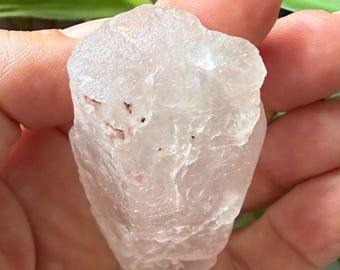 White Nirvana Quartz from Kullu Valley India, Old Stock, Ice Crystals, Growth Interference Crystal