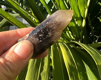 Smoky Quartz Crystal, Natural Smoky Quartz Twin Crystal