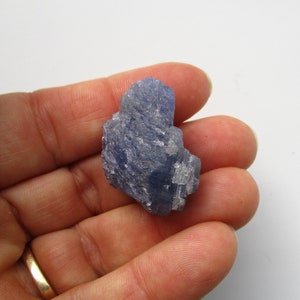 Raw Tanzanite Crystal: Natural Uncut Gemstone, Tanzania