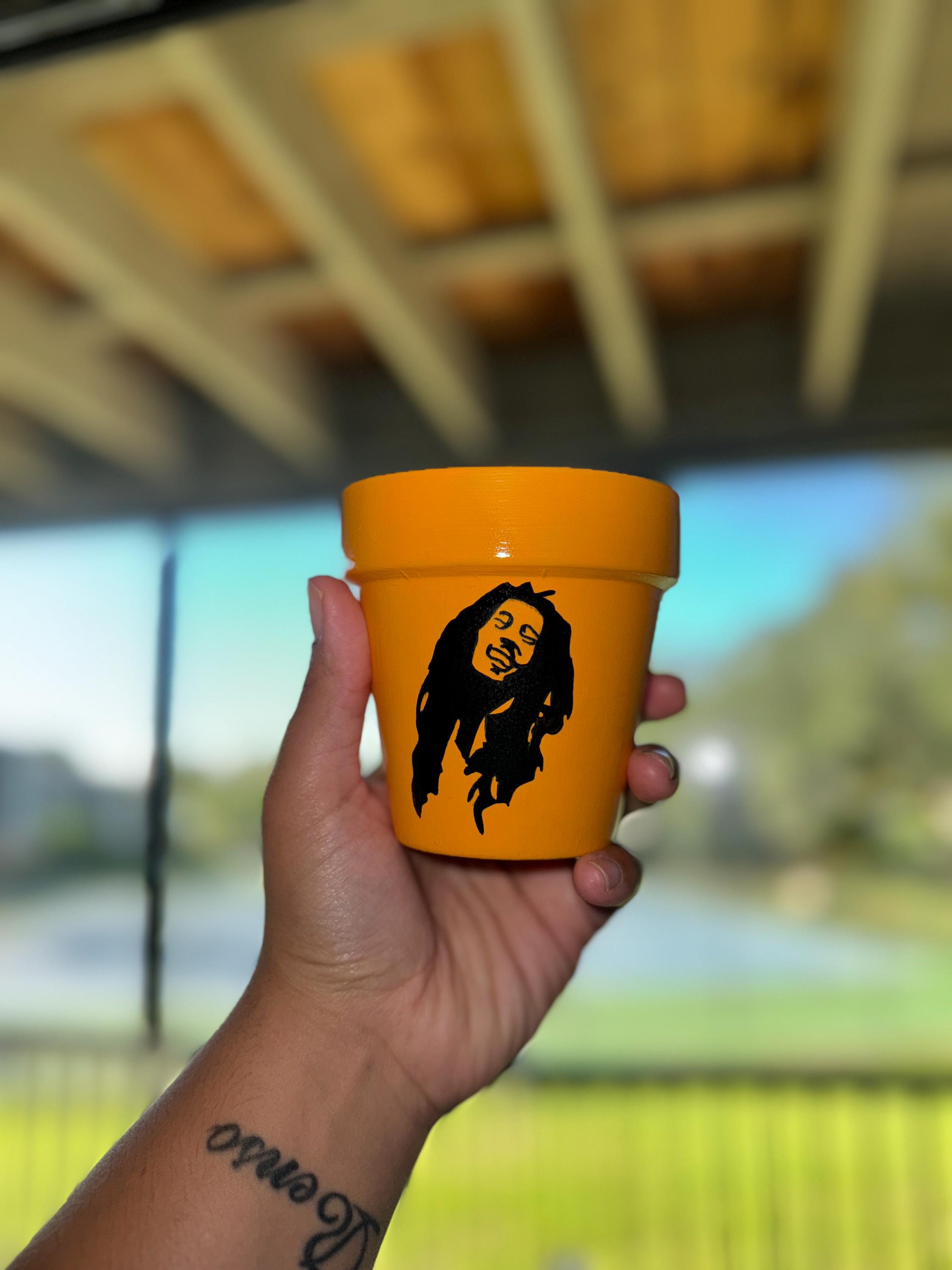 Bob Marley Planter - Etsy
