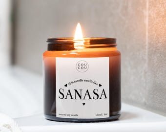 The Simple Life Sanasa Candle, Luxury Soy Candle, Celebrity Candles, Pop Culture Gifts