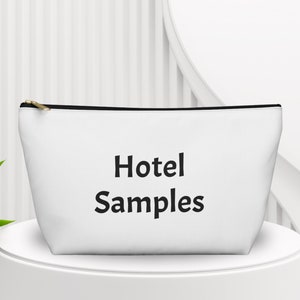 Funny Travel Companion: Stylish Accessory Pouch for Toiletries and Makeup - Accessory Pouch - Hotel Samples Bag - Makeup Pouch - Travel Bag