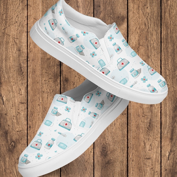 Zapatos sin cordones para mujer para profesionales de la salud