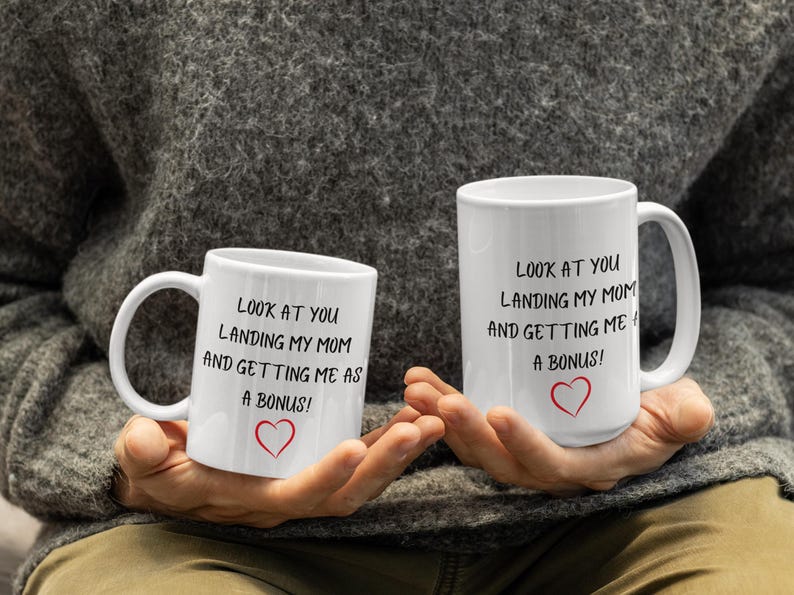 Divertente tazza da caffè per patrigno – Tazza in ceramica senza BPA e piombo – Regalo spiritoso per la festa del papà – Idea regalo per papà immagine 10