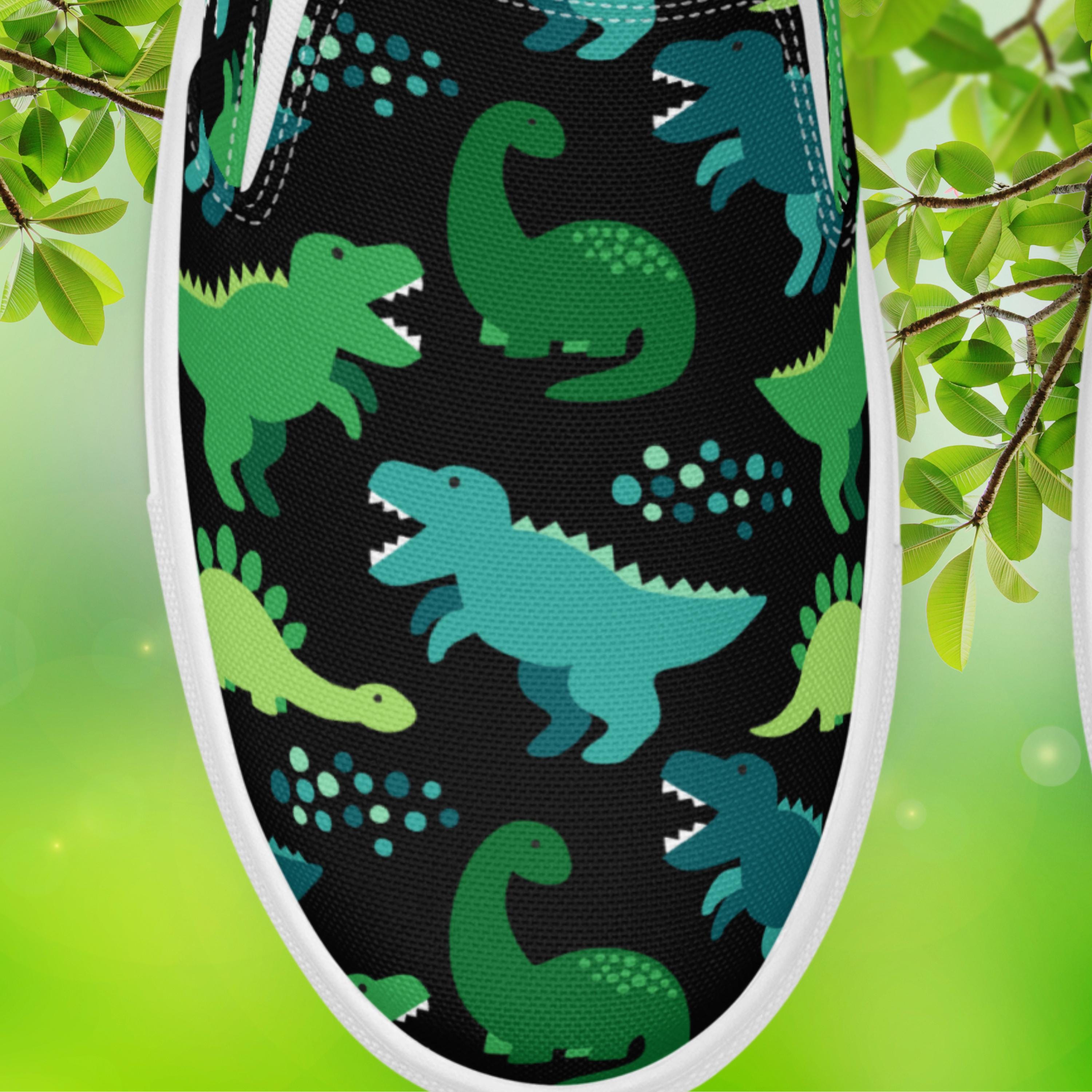 Coach Olive Green Canvas Slip-On Loafers with Dinosaur Patch Coach Hybrid Loafer Men main image 3