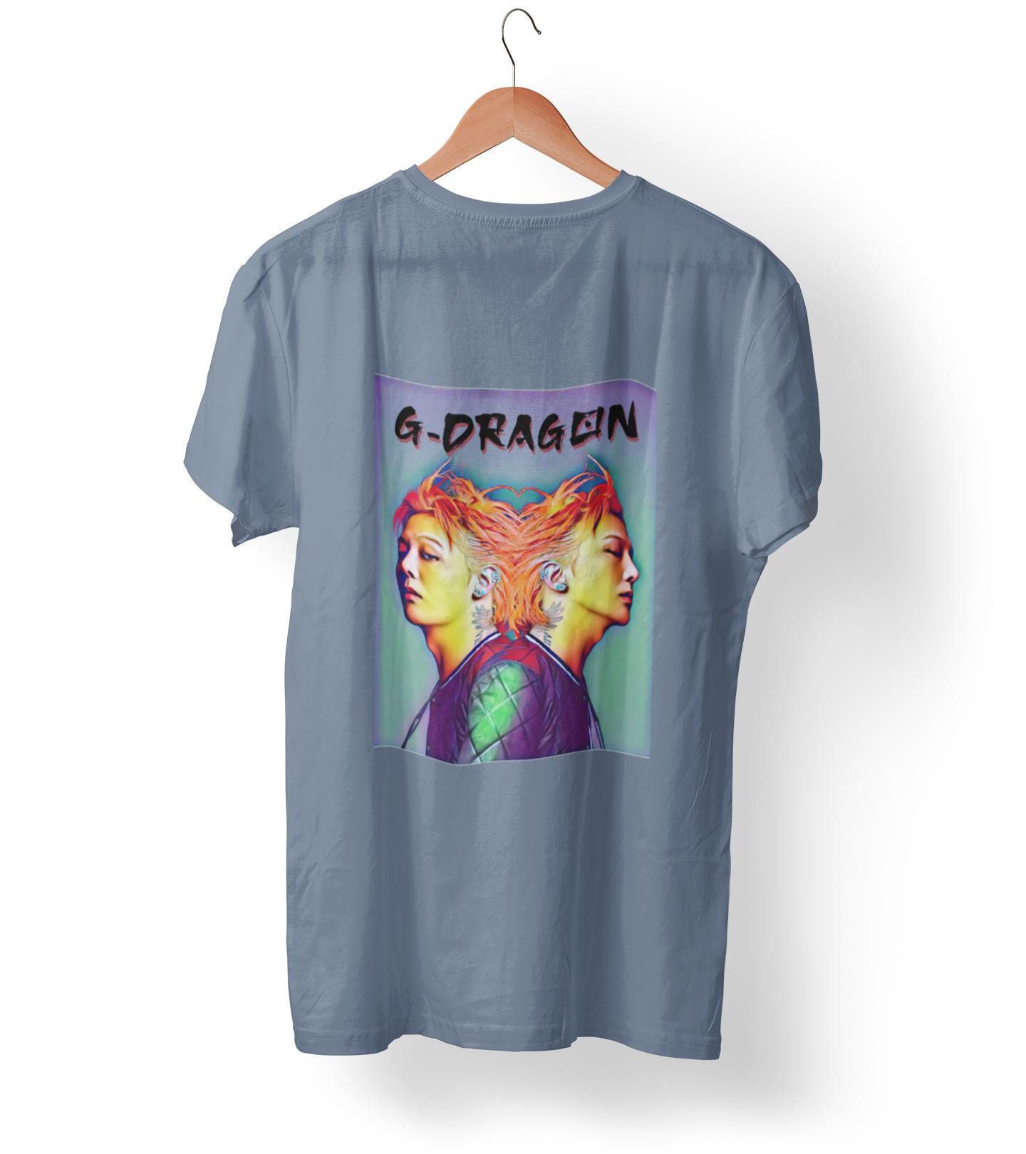G-dragon T-shirt, Trendy Music Merch, K-pop Fan Gift, Casual