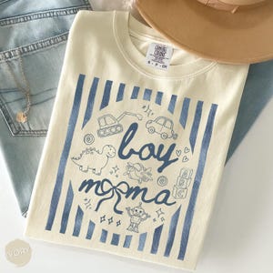 Boy Mama Shirt, Mom of Boys Tee, Boy Mom TShirt, New Mom Gift, Trendy Motherhood Shirt, Cute Mama Graphic Tee, Mother's Day Gift Pregnancy