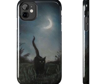 Black Cat Phone Cases