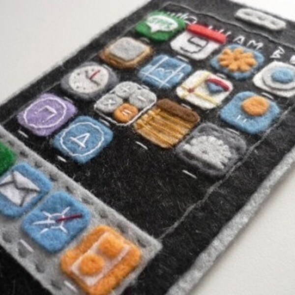 ORIGINAL HIGH QUALITY   Iphone 3G - 3GS-  cell phone felt case