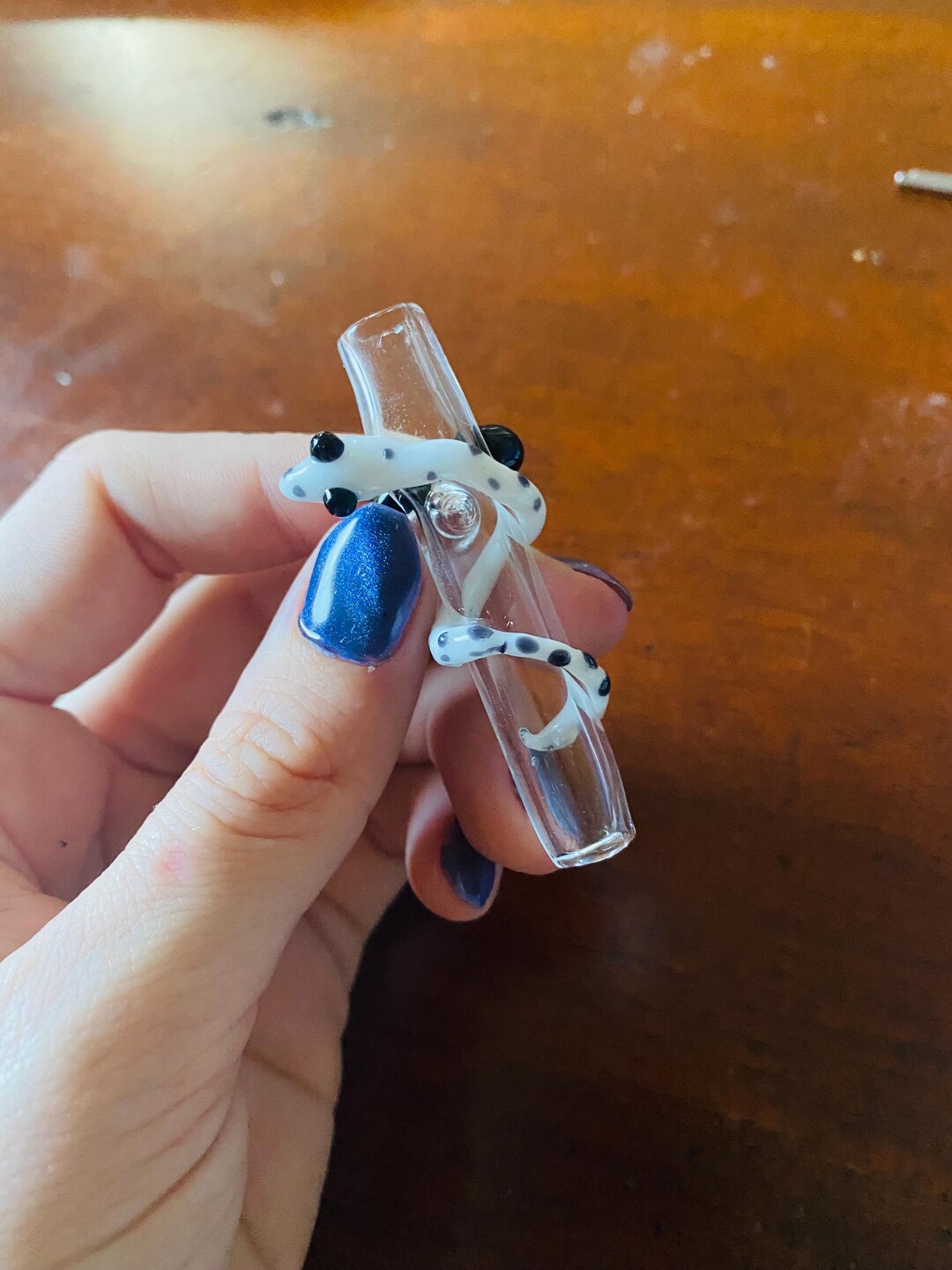 Snake Withe Filter Snake Finger Saver / Glass Filter Tip - Etsy
