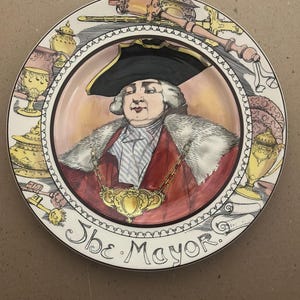Royal Doulton Plate The Mayor