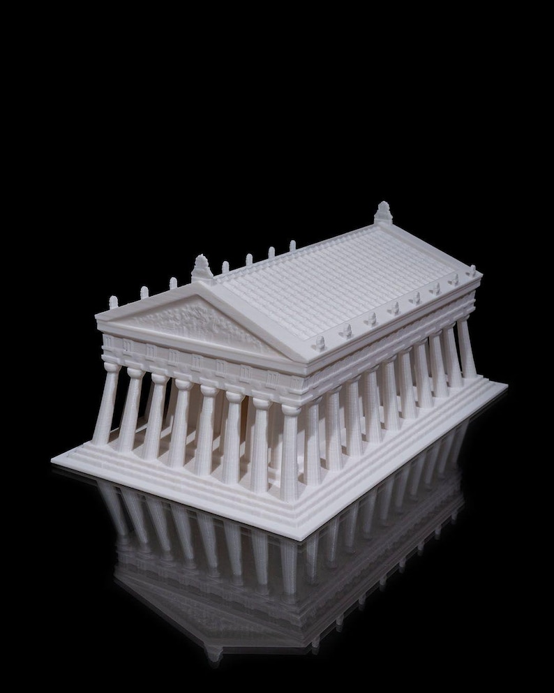 3D Printed Parthenon Model: Ancient Greek Architecture Replica - Etsy