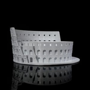 Réplica de la arquitectura romana del modelo del Coliseo, regalo único para los amantes de la historia, decoración del hogar, pieza de exhibición coleccionable, regalo para ella