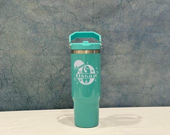 Personalized Engraved Tumbler: 30 Oz Stainless Steel Insulated Cup