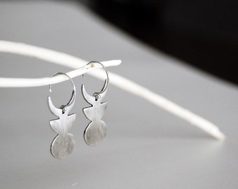 Moon Symbol Moon Phase Earrings