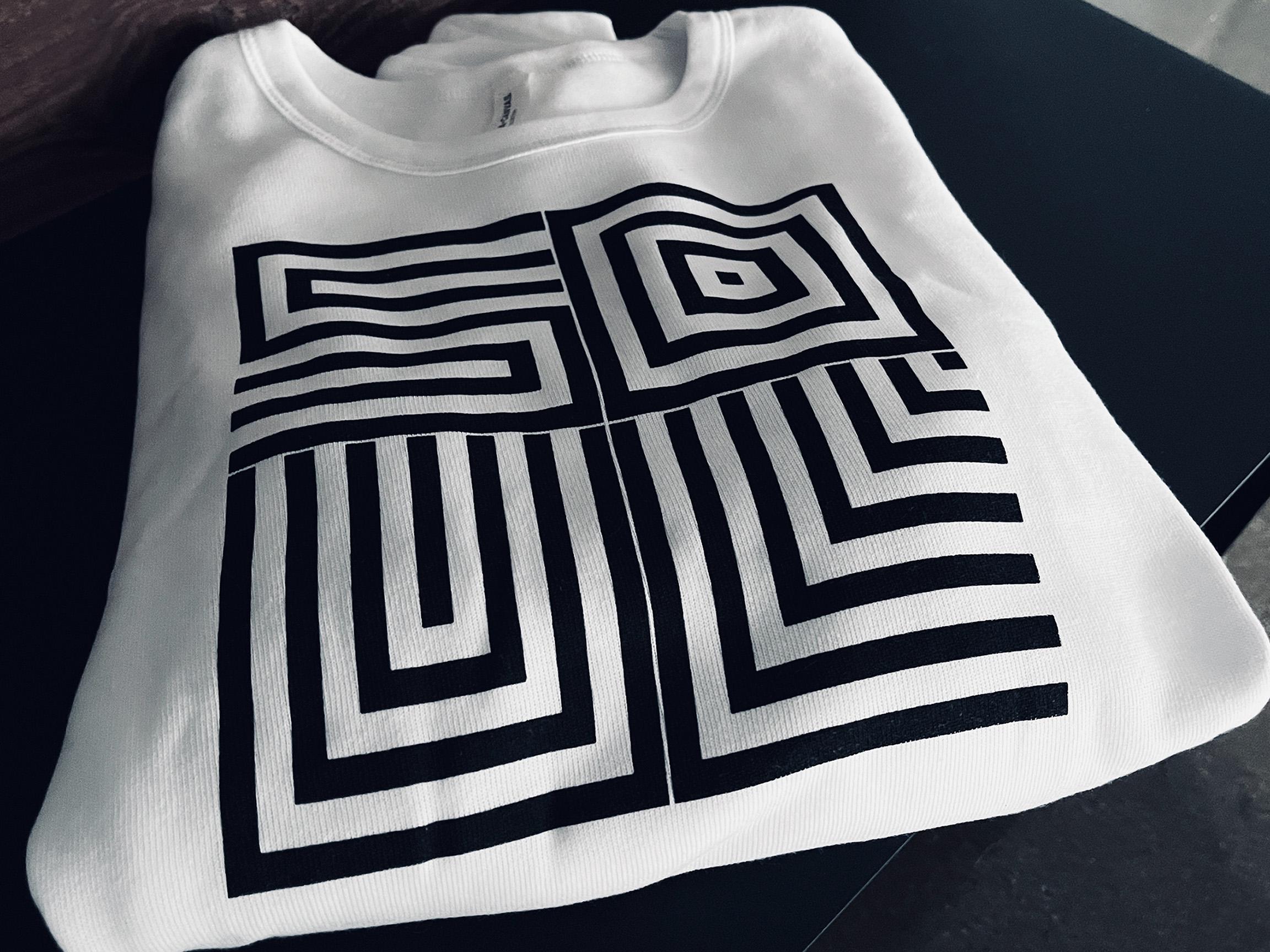 Soul Sweatshirt Crew Neck Pullover With Modern Black Graphic Font 
