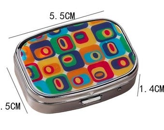 Mini paleta de acuarelas de 12 pocillos - Estuche metálico portátil para pintura de viaje