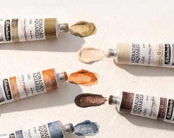 Schmincke Super Granulation Watercolor Pan – ręcznie wylewana farba w tubce