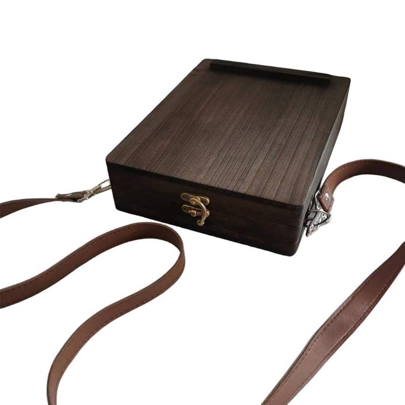 Long Distance Messenger Box Wooden Messenger Box for Artists | Brush and Paint Storage Case - Etsy