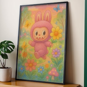 Labubu Figure Collectible Toy Limited Edition Kawaii Labubu Figurine Art Toy Cute Labubu Doll Designer Vinyl Figure Gift for Collectors
