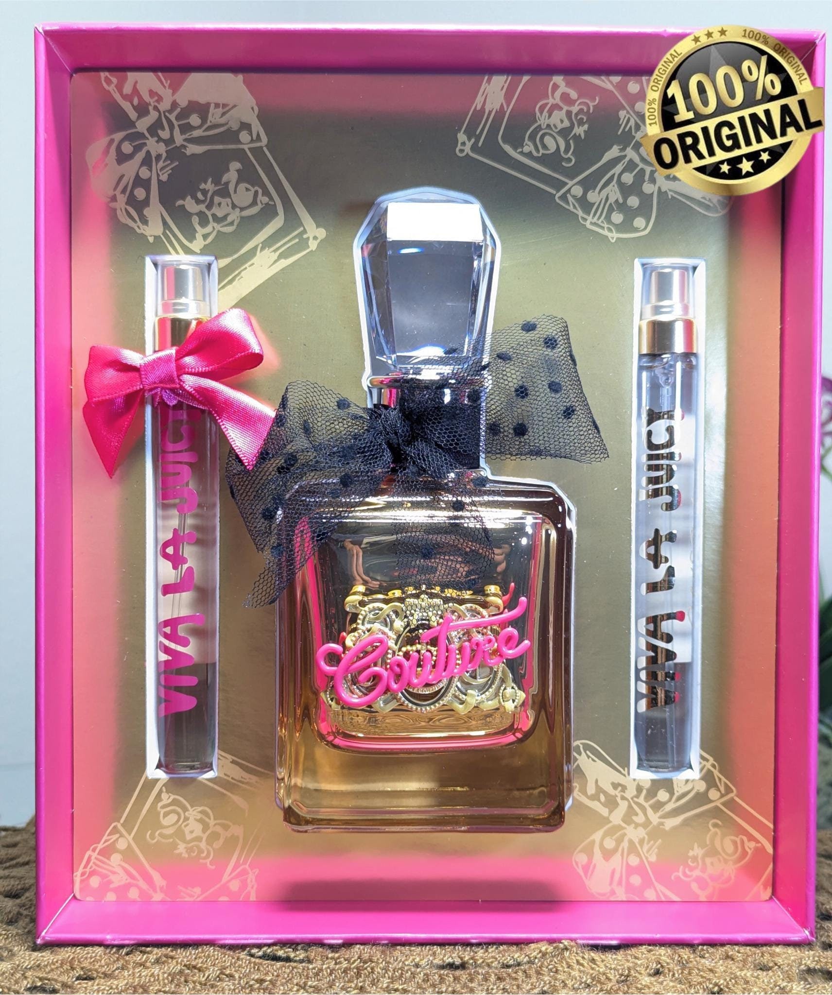 Gift Set Juicy Couture Perfume Cupcake Juicy Couture Viva La Juicy