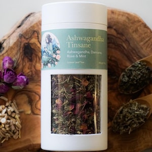 Ashwagandha Tinsane- Ashwagandha, Damiana, Rose & Mint