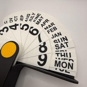 Enzo Mari Calendar - Etsy