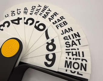 Timor Perpetual Calendar - Digital file for 3D printers - *Premium Project*