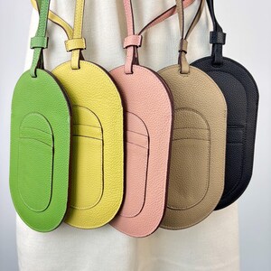 Bolsa de couro para celular, bolsa transversal de couro de grão integral feita à mão, bolsa de viagem de couro para smartphone com compartimento para cartão de crédito