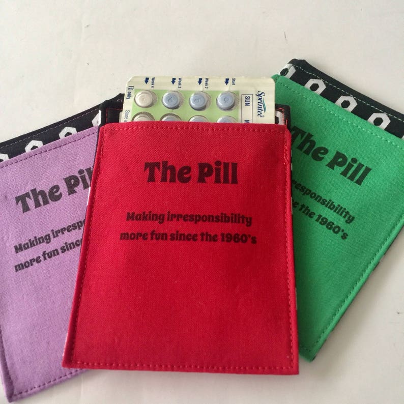 Birth Control Case The Pill making irresponsibility Etsy