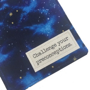 Passport Cover Luggage Tag Set, Star Trek Vulcan Proverb Challenge your Preconceptions Passport Wallet, Passport Holder image 1