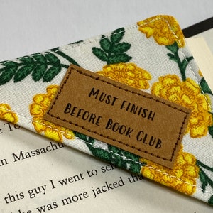 Must finish before Book Club Bookmark, booktok bookmark, book club gift, gift for reader, bookworm gift, beautiful bookmark for her