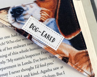 Corner Bookmark for a Dog Lover, mom gift, dog mom gift, Gift under 10, Cute gift for a Dog and Book Lover