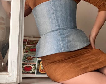 Custom Acne Studio Upcycled Corset