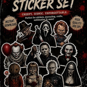 Michael Myers,Scream,Ghostface,Billy the Puppet,saw,Chucky,It Pennywise,The Ring,Freddy Krueger,The Exorcist,the nun,Anabelle,Horror Movies. Horror Movie Icons. semi-realistic horror movie PNG designs. the nun, horror movies characters, chucky stickers. horror characters,horror fan stickers,horror png,horrormovies clipart,horror legends,horror legends png,horror, png designs, freddie krueger png,horror png bundle, horror movie clipart , horror png downloads, horror png, horror movie stamps