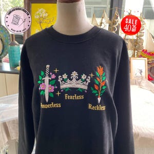 Powerless Bookish Embroidered Shirt For Fan, Kai Azer I Love You TShirt, Fearless Fan Shirt, Gift for Bookworms, Romantic Quotes
