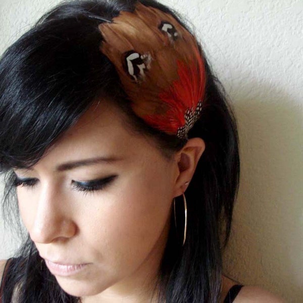 Savannah Feather Headband