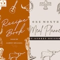 Digital Recipe Book & Meal Planner BUNDLE
