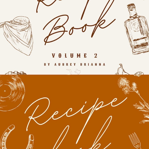 Volume 1 & 2 Digital Recipe Book Bundle