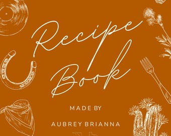Digital Recipe Book by Aubrey Brianna