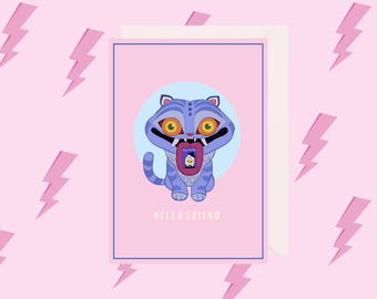 K-Pop Demon Hunter-kortset | Anime-fanart-hälsningskort (set om 3) (digitalt)