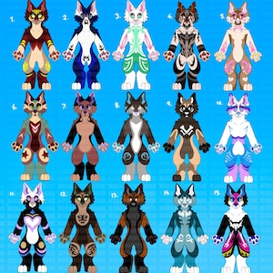 NOUVEAU lot classique canin n° 2 par KodarooStudioz (article NUMÉRIQUE et non physique)