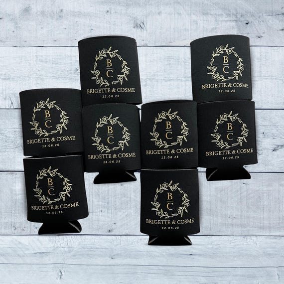 Personalized Koozies for Party and  Wedding Favors, Personal use